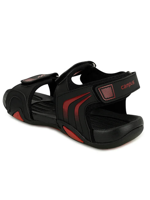 3K-911A Black Men's Sandals